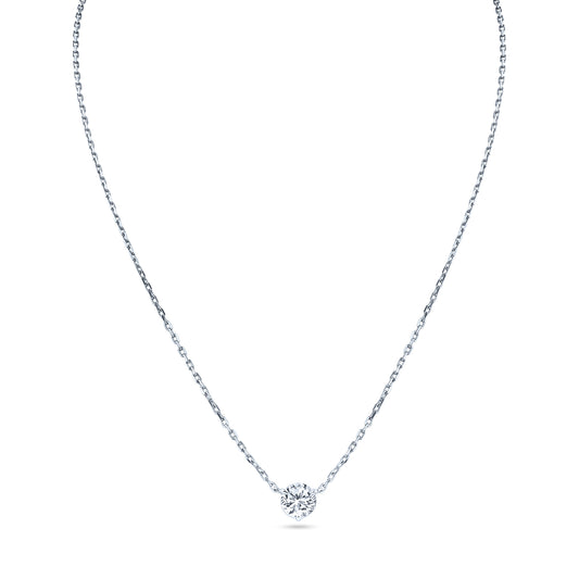 18k White Gold Necklace IP7074