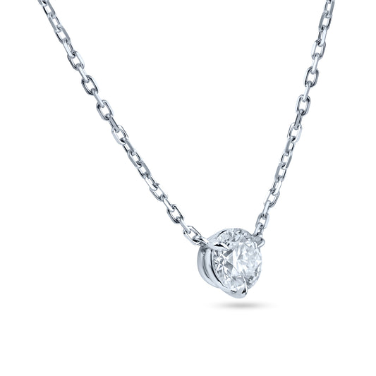 18k White Gold Necklace IP7074