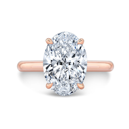 Solitaire Ring with Petal Prongs IP1609