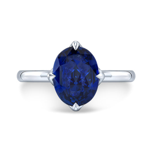 blue sapphire tulip solitaire IP1271OV