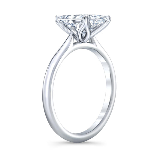 Solitaire with Plain Petal Prongs IP1556