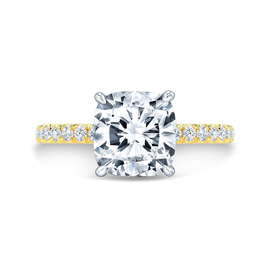 Pave Diamond Solitaire with Plain Head IP1169