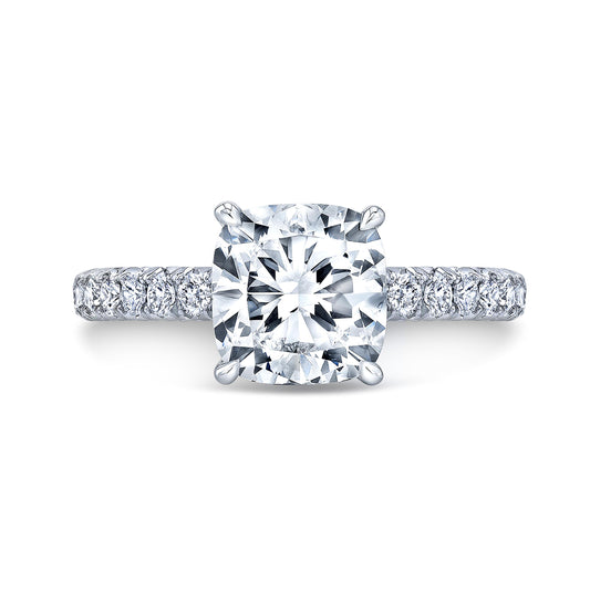 Hidden Halo Diamond Solitaire with Diamond Prongs IP1083CS