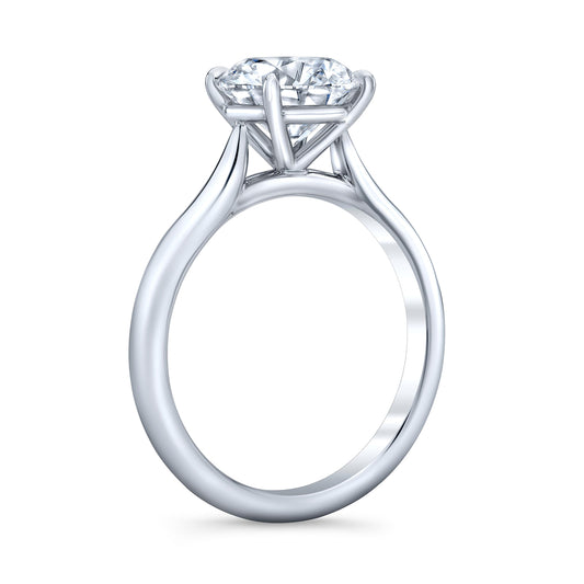 Plain Solitaire, Plain Prongs, With a Shoulder IP1647S